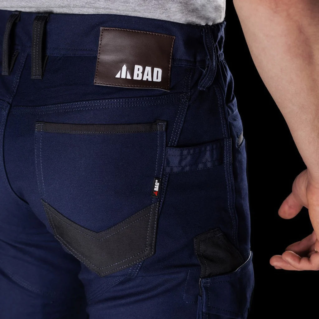 BAD ATTITUDE™ SLIM FIT CUFFED WORK PANTS | BAD® Workwear