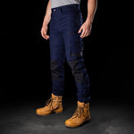 BAD ATTITUDE™ SLIM FIT CUFFED WORK PANTS - BAD WORKWEAR