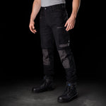 BAD ATTITUDE™ SLIM FIT CUFFED WORK PANTS - BAD WORKWEAR