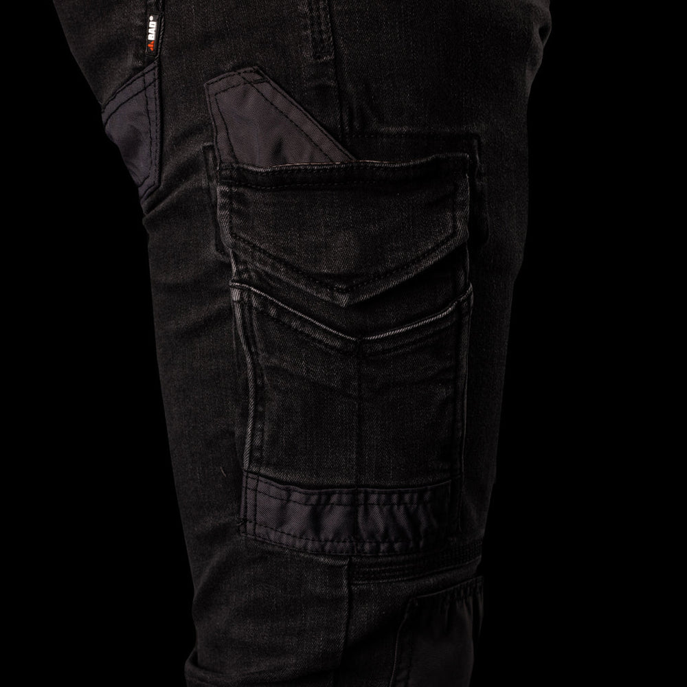 BAD ATTITUDE™ SLIM FIT DENIM WORK JEANS - BAD WORKWEAR