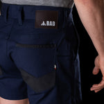 BAD ATTITUDE™ SLIM FIT SHORT SHORTS - BAD WORKWEAR