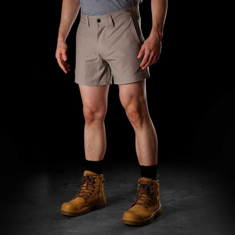 BAD ATTITUDE™ SLIM FIT SHORT SHORTS - BAD WORKWEAR