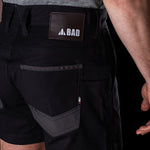 BAD ATTITUDE™ SLIM FIT SHORT SHORTS - BAD WORKWEAR