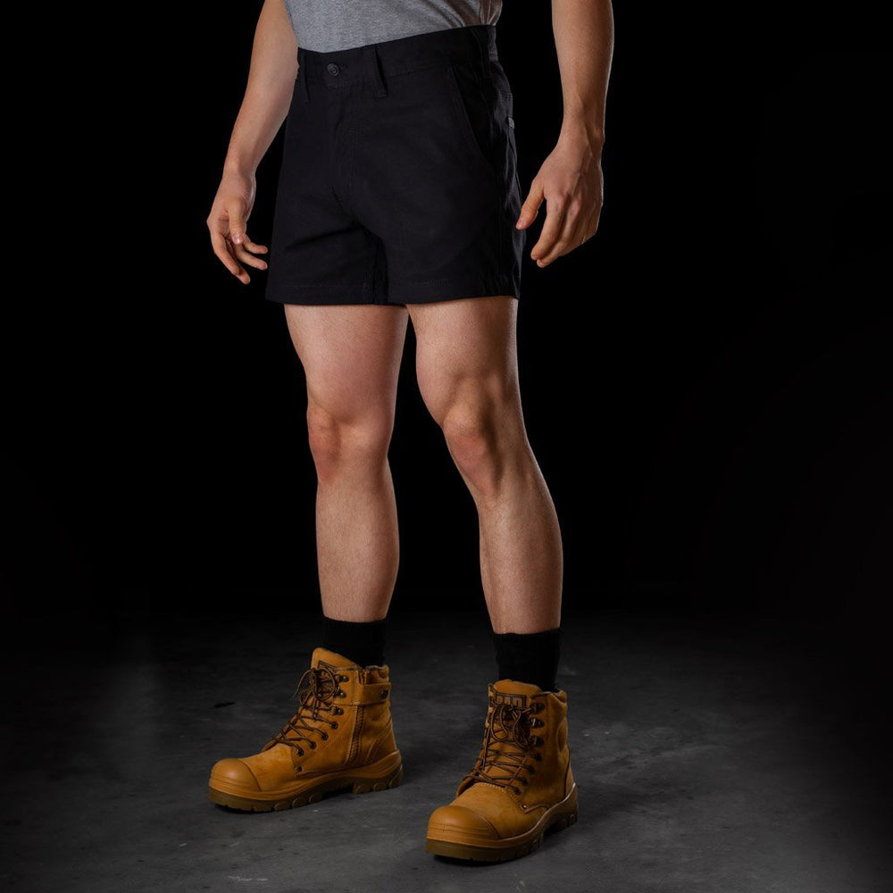 BAD ATTITUDE™ SLIM FIT SHORT SHORTS - BAD WORKWEAR