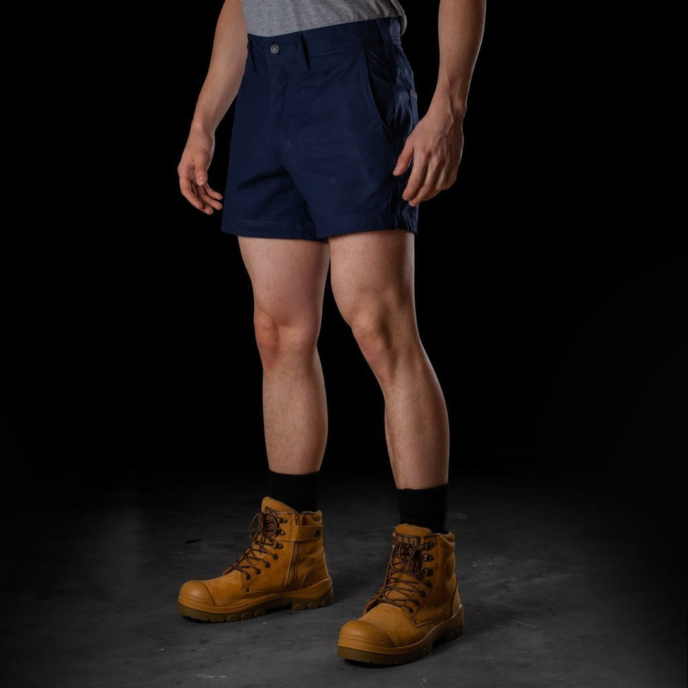 BAD ATTITUDE™ SLIM FIT SHORT SHORTS - BAD WORKWEAR