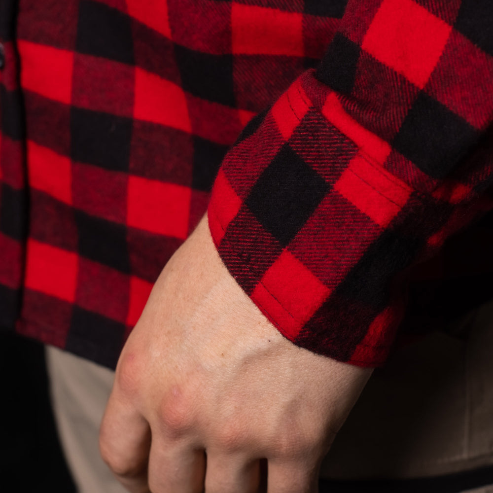 BAD® FLANNELETTE CHECK L/S SHIRT - BAD WORKWEAR