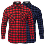 BAD® FLANNELETTE CHECK L/S SHIRT