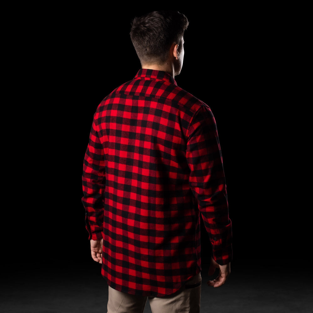 BAD® FLANNELETTE CHECK L/S SHIRT - BAD WORKWEAR