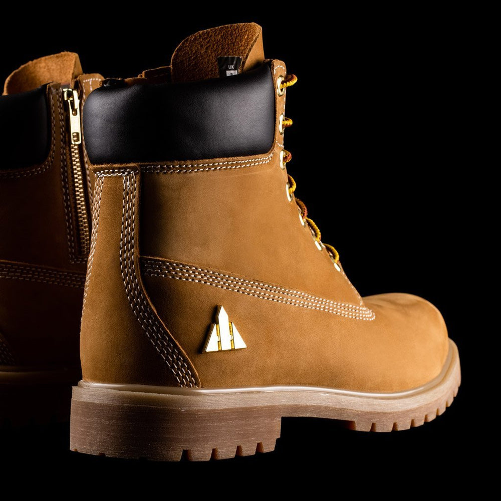 BAD LUX™ 6" SIDE ZIP SAFETY WORK BOOTS