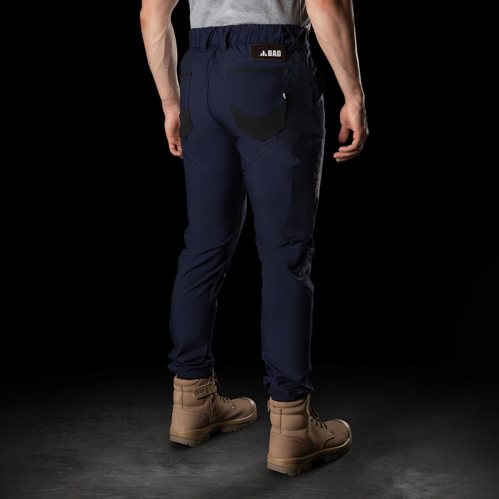 BAD NEXT™ WATERPROOF ELASTIC WAIST CUFFED WORK PANTS - BAD WORKWEAR