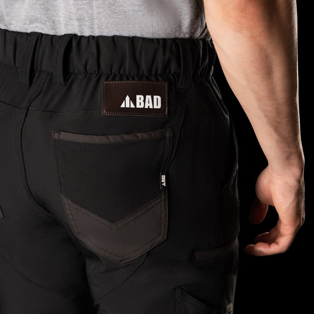 BAD NEXT™ WATERPROOF ELASTIC WAIST CUFFED WORK PANTS - BAD WORKWEAR