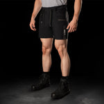 BAD NEXT™ WATERPROOF ELASTIC WAIST SHORT SHORTS - BAD WORKWEAR