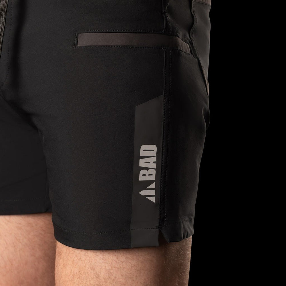 BAD NEXT™ WATERPROOF ELASTIC WAIST SHORT SHORTS - BAD WORKWEAR