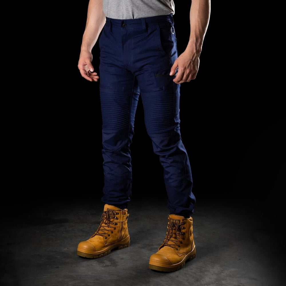 BAD REDEMPTION™ SLIM FIT CUFFED WORK PANTS - BAD WORKWEAR