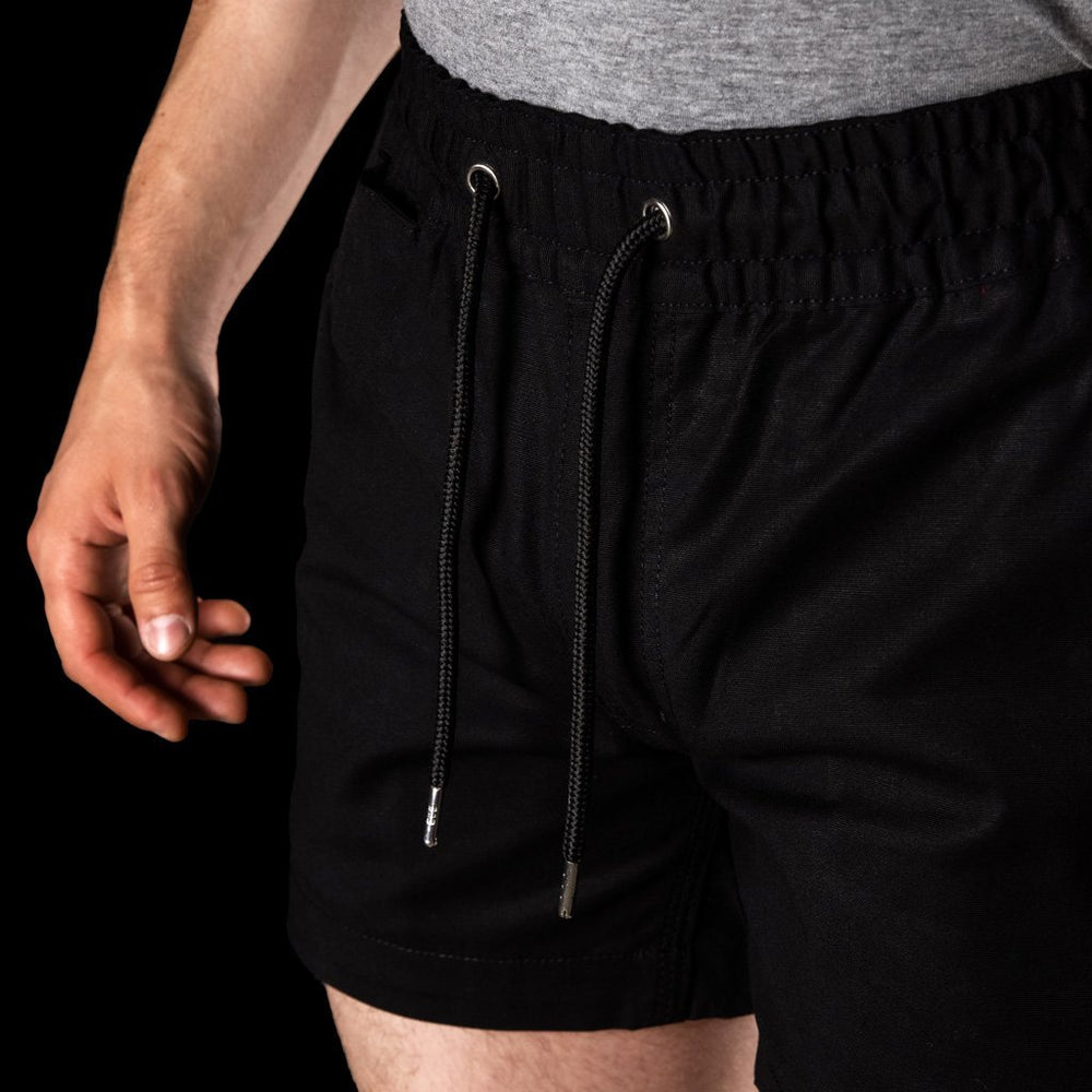 BAD SAVIOUR™ ELASTIC WAIST WORK SHORT SHORTS - BAD WORKWEAR