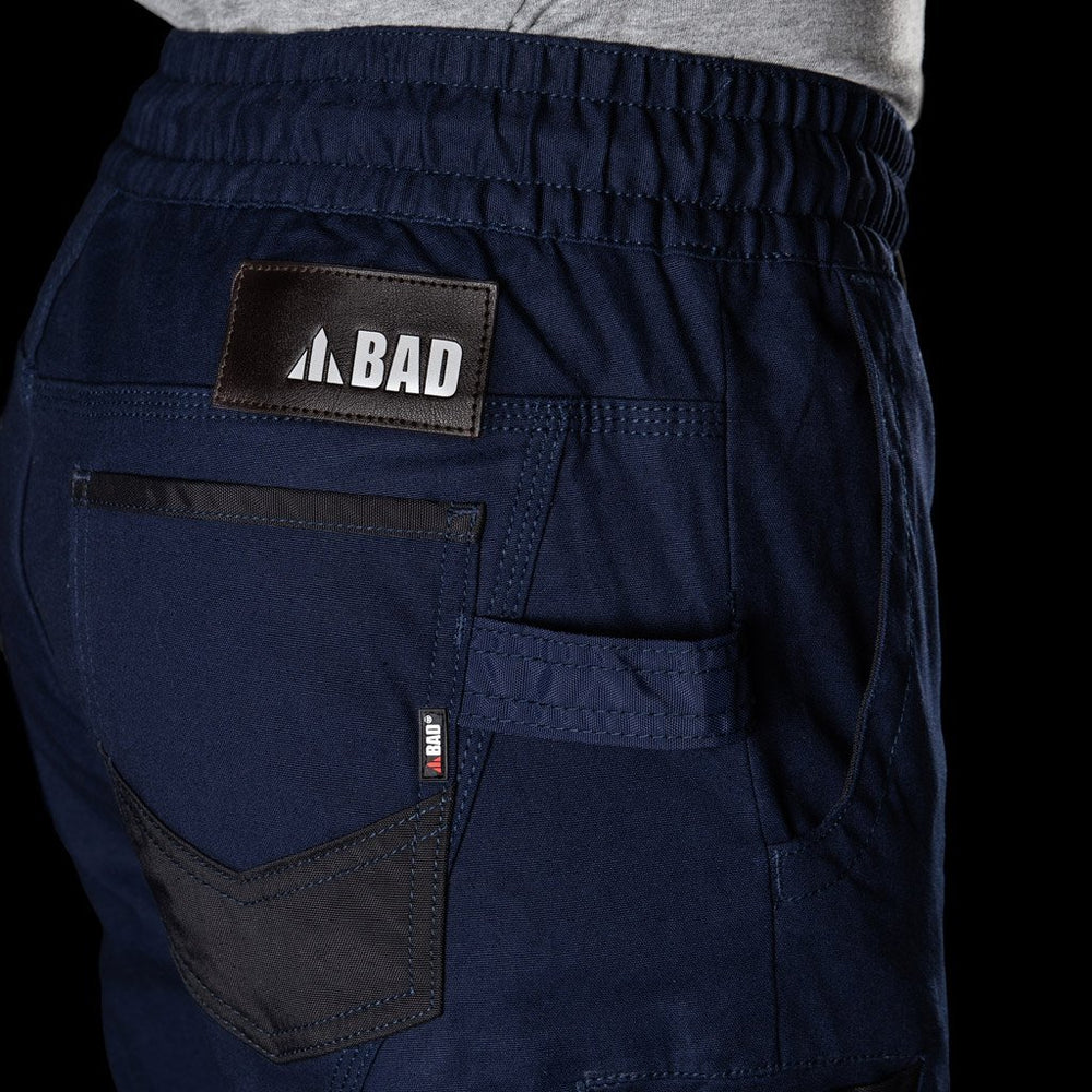 BAD SAVIOUR™ ELASTIC WAIST WORK SHORTS - BAD WORKWEAR