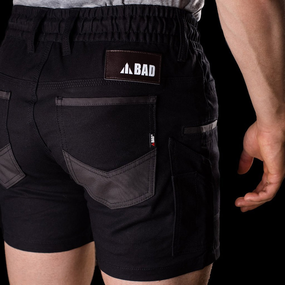 BAD SAVIOUR-PRO™ ELASTIC WAIST WORK SHORT SHORTS - BAD WORKWEAR