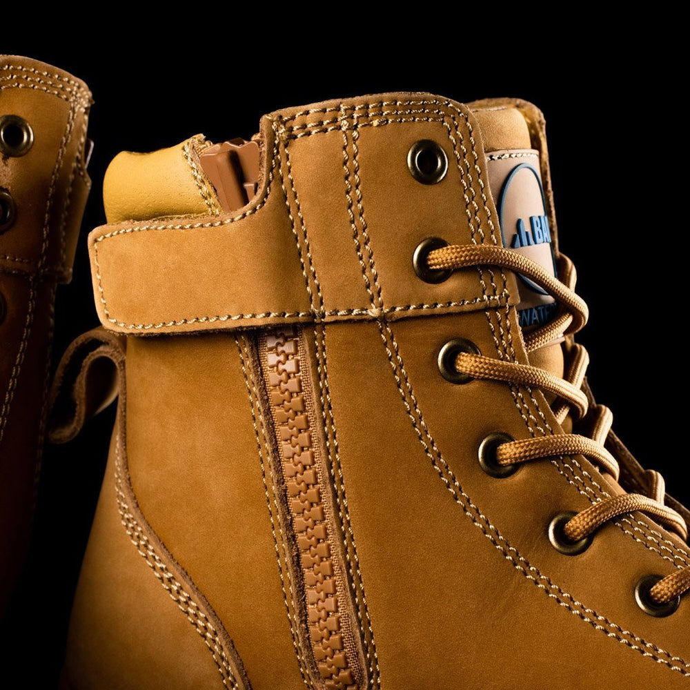 BAD SIGNATURE™ ZIP SIDE SAFETY WORK BOOTS - BAD WORKWEAR