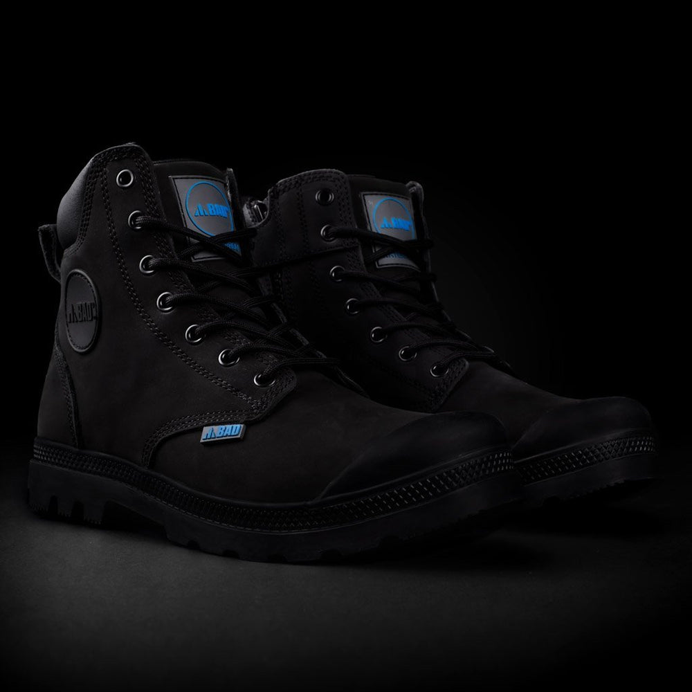 BAD SIGNATURE™ ZIP SIDE SAFETY WORK BOOTS - BAD WORKWEAR