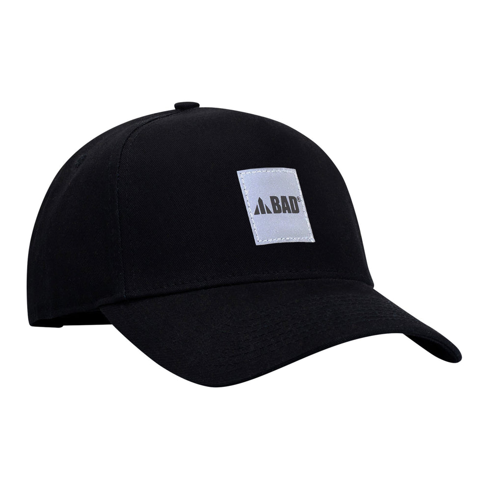 BAD SNAPBACK A-FRAME HAT WITH REFLECTIVE BOX LOGO - BAD WORKWEAR