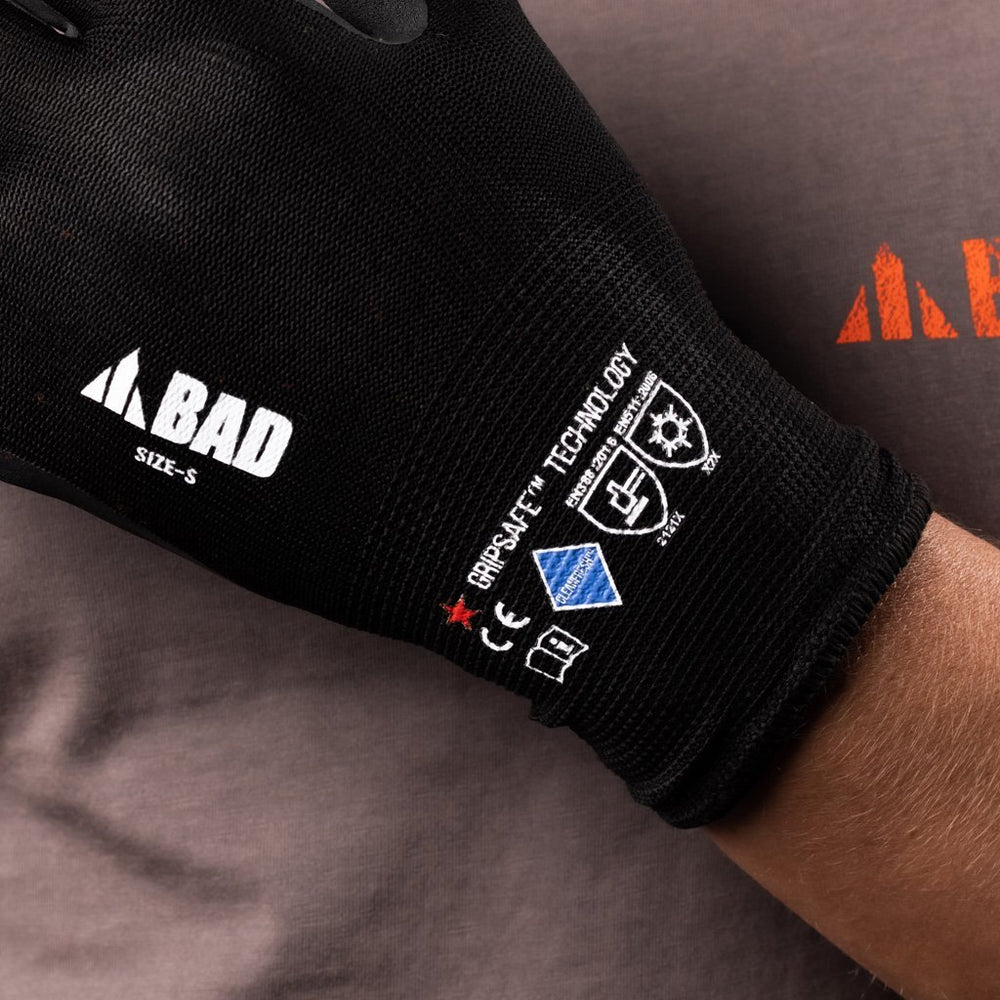 BAD STEALTH™ NITRILE GRIP-SAFE INSULATED WORK GLOVES - BAD WORKWEAR