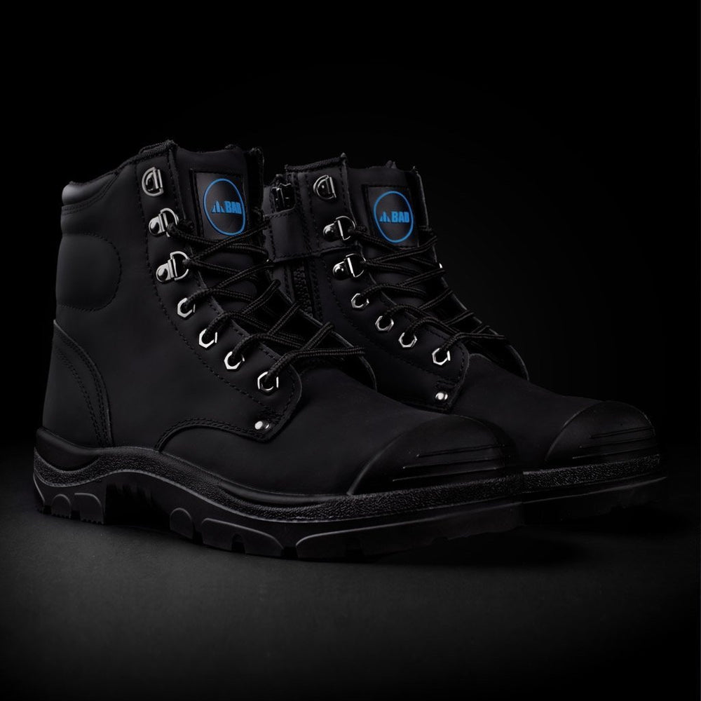 BAD STORM™ ZIP SIDE SAFETY WORK BOOTS - BAD WORKWEAR