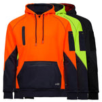 BAD WATERPROOF RAIN-DEFEND™ HI-VIS FLEECE HOODIE