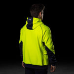 BAD® WATERPROOF RAIN-DEFEND™ HI-VIS FLEECE HOODIE - BAD WORKWEAR