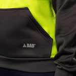 BAD WOMENS ESSENTIAL™ HI-VIS FLEECE HOODIE - BAD WORKWEAR