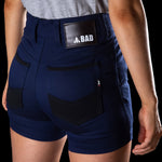 BAD WOMENS FLEX™ HYPERMOVE WORK SHORT SHORTS - BAD WORKWEAR