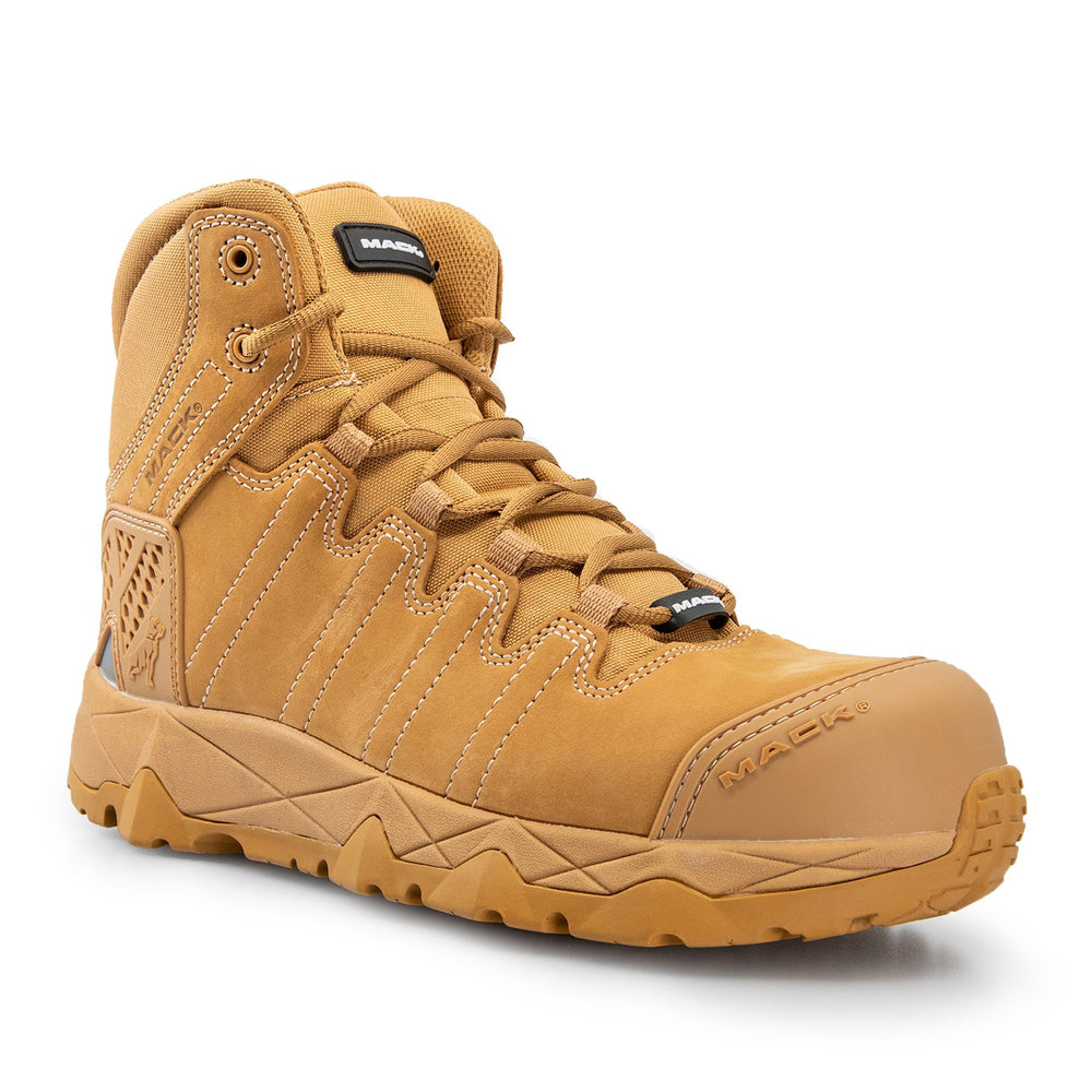 MACK OCTANE ZIP SIDE SAFETY WORK BOOTS MKOCTANEZ